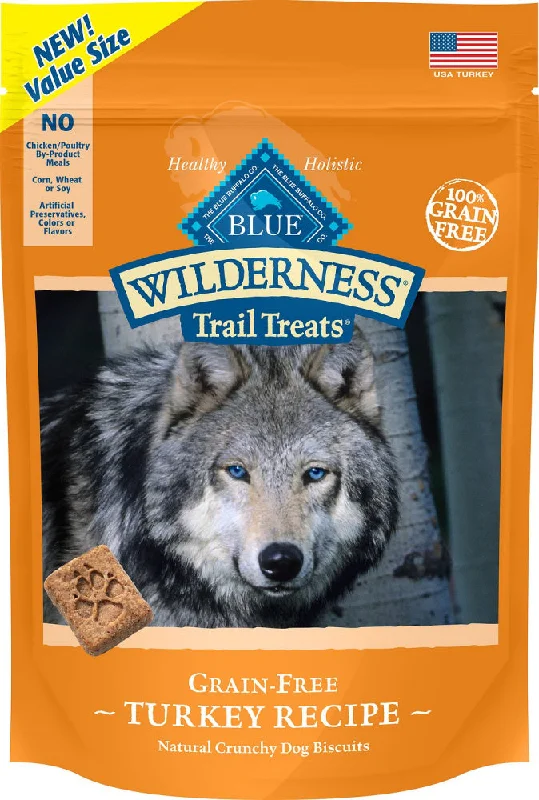 Blue Buffalo Wilderness Trail Grain Free Turkey Dog Biscuits